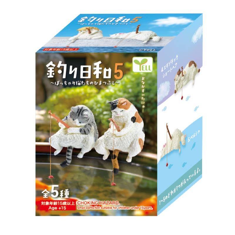 【JAPANESE BLIND BOX】FISHING CAT 5 BLIND BOX
