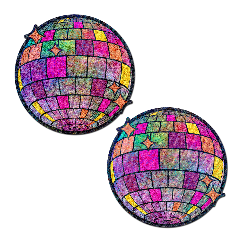Disco Ball Nipple Covers Shimmering Glitter Pasties