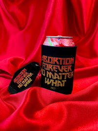 Abortion Forever Metal Motel Keychain