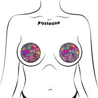 Disco Ball Nipple Covers Shimmering Glitter Pasties