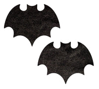 Vamp: Liquid Black Bat Nipple Pasties by Pastease®