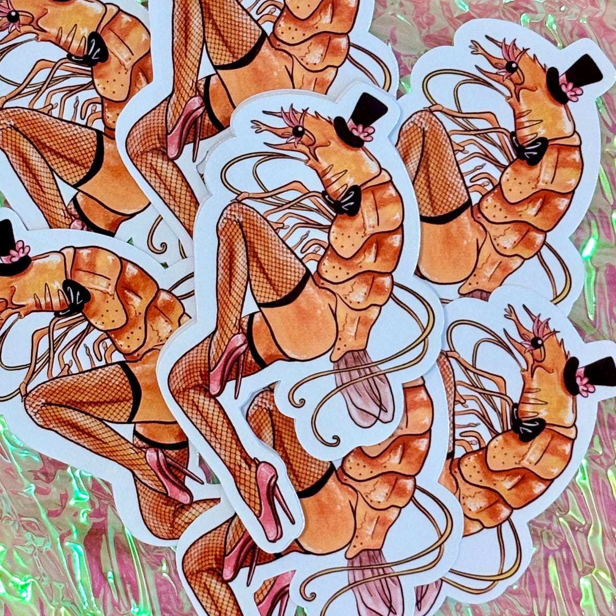 Cocktail Shrimp Sticker