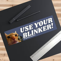 Use your blinker! Gun Cat