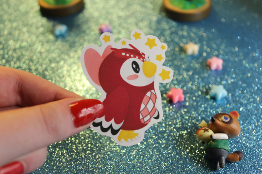 Animal crossing Celeste vinyl Sticker- acnh acnl Nintendo