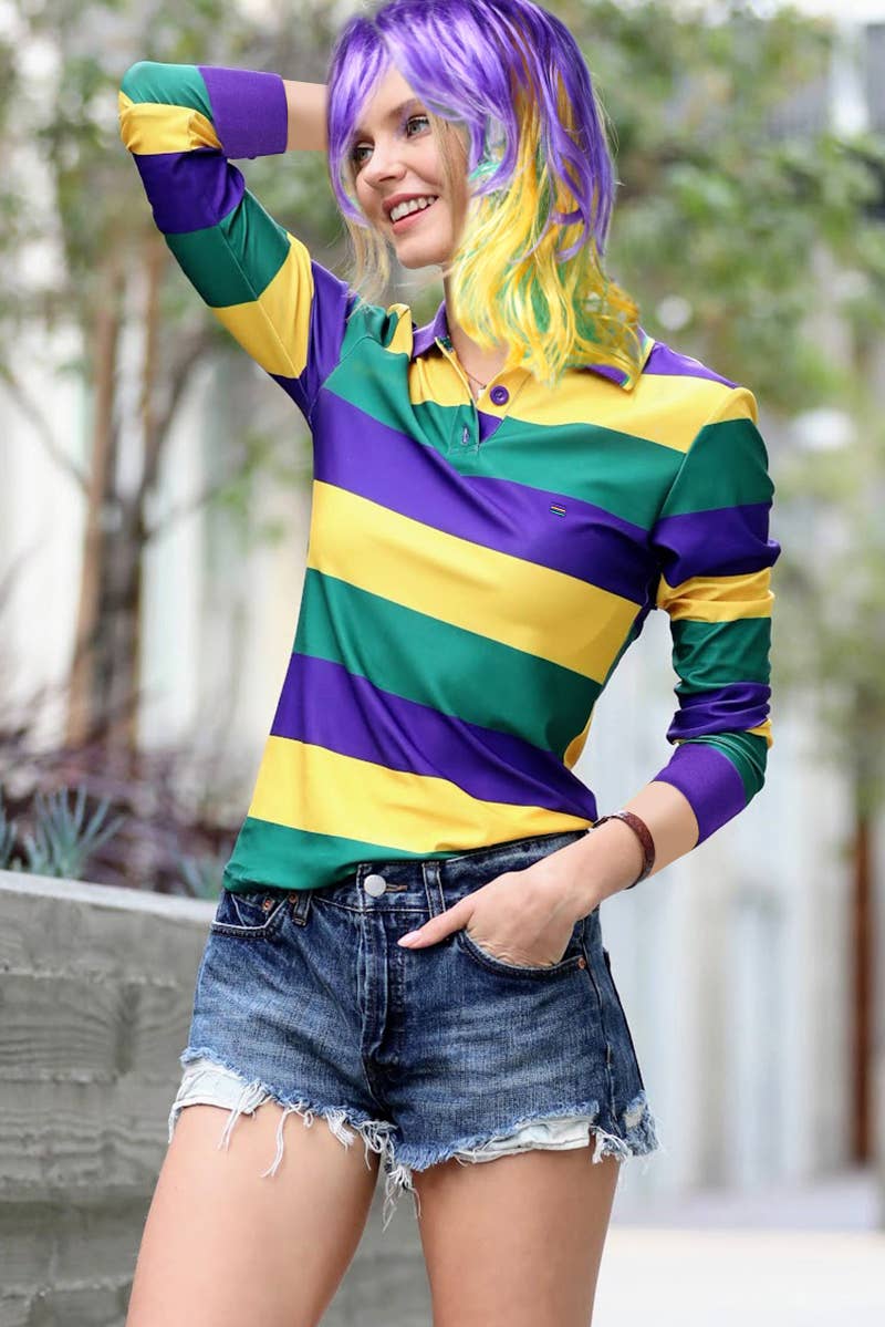 SI-24077 Mardi Gras Wig