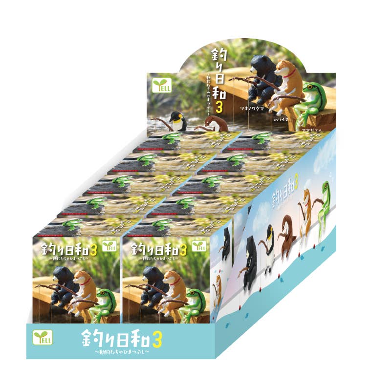 【JAPANESE BLIND BOX】FISHING ANIMALS 3 SURPRISE BOX