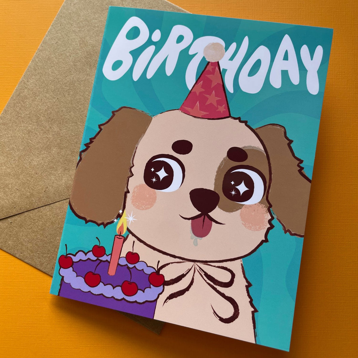 BIRTHDAY DOG CARD
