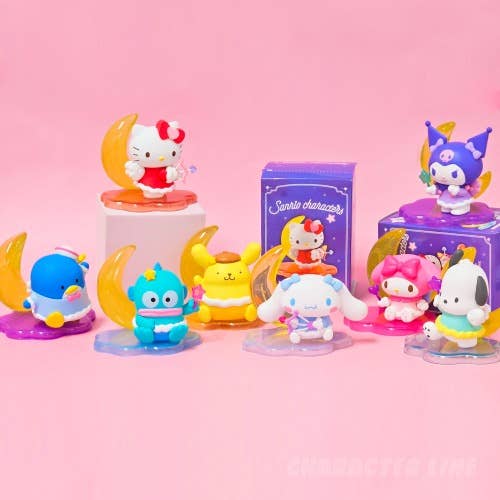 Sanrio Characters Angel Moon  Figure Deco Collectable toy