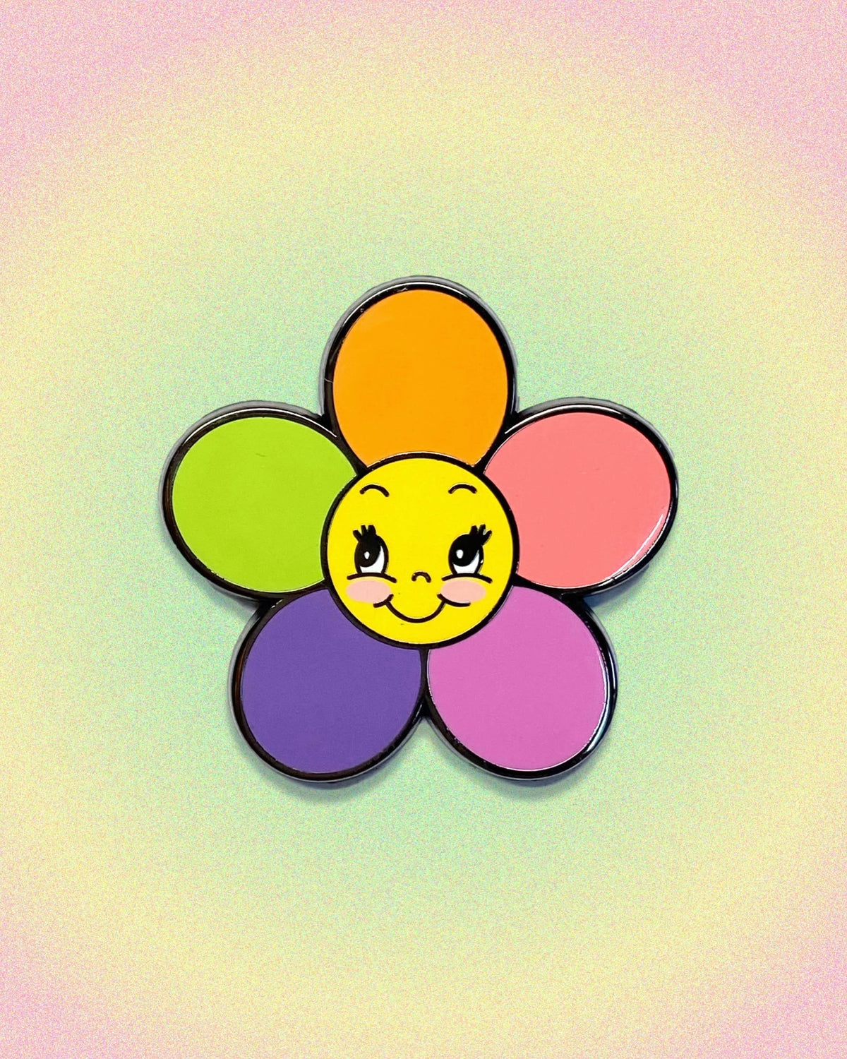 Flower Power Enamel Pin