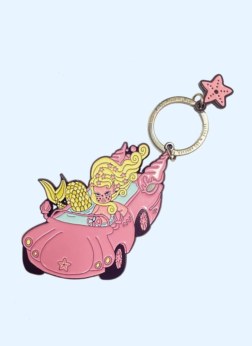 Malibu Mermaid Keychain