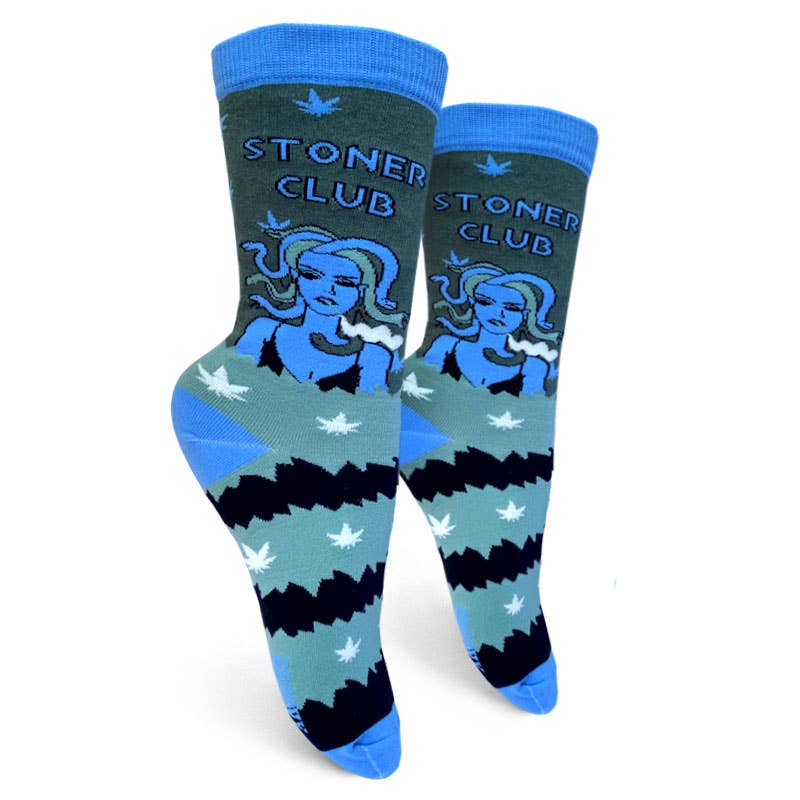 Stoner Club Womens Crew Socks