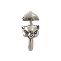 Cat Ring - Silver or Gold Tone