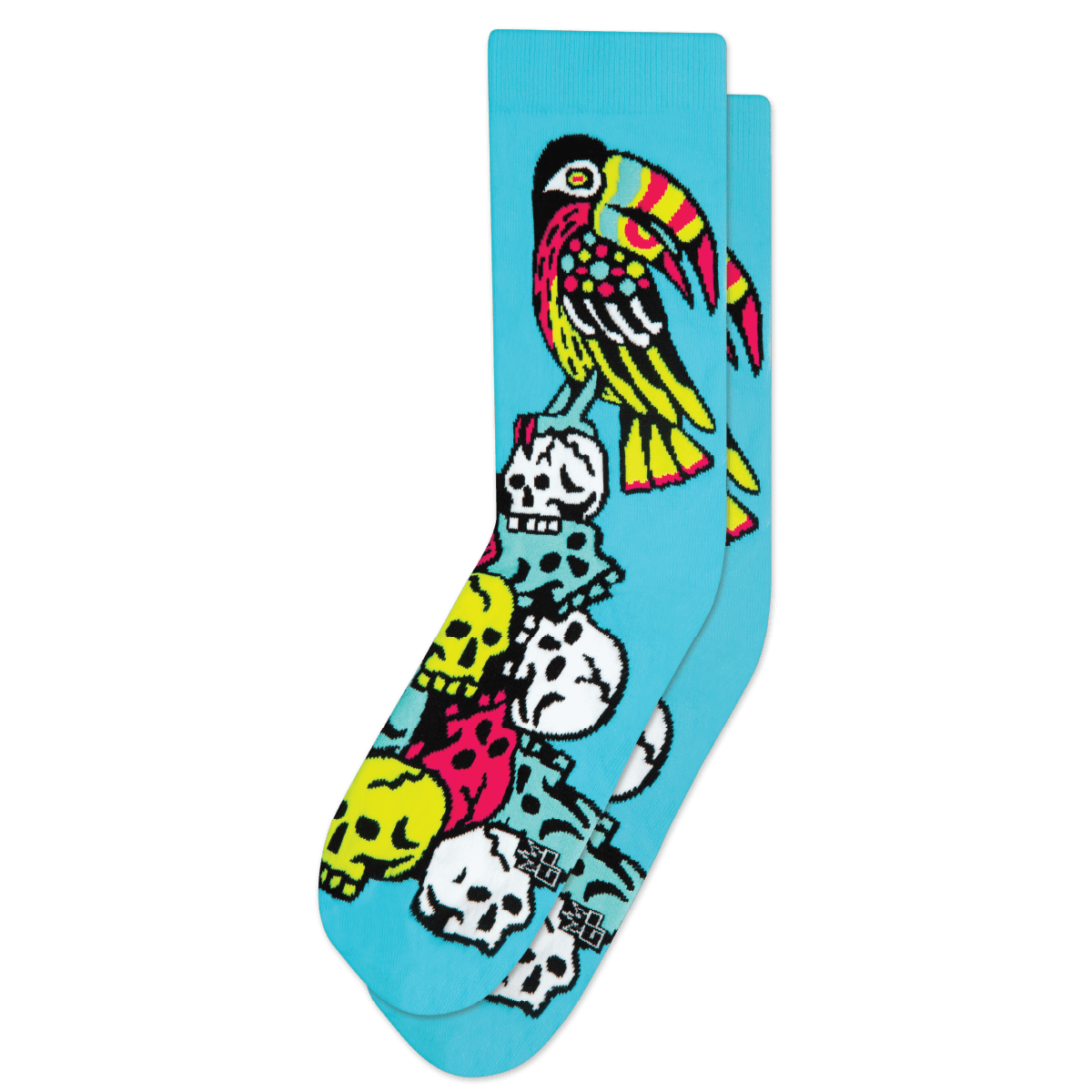 TOUCAN OF DEATH Dress Crew Socks