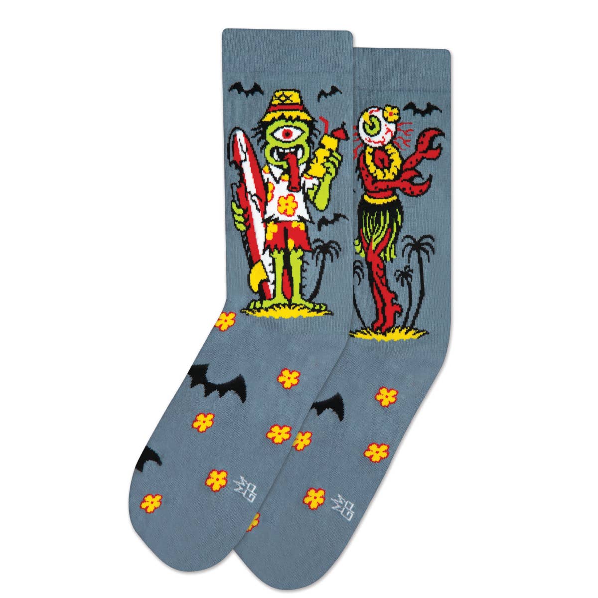 MONSTER HOLIDAY Dress Crew Socks