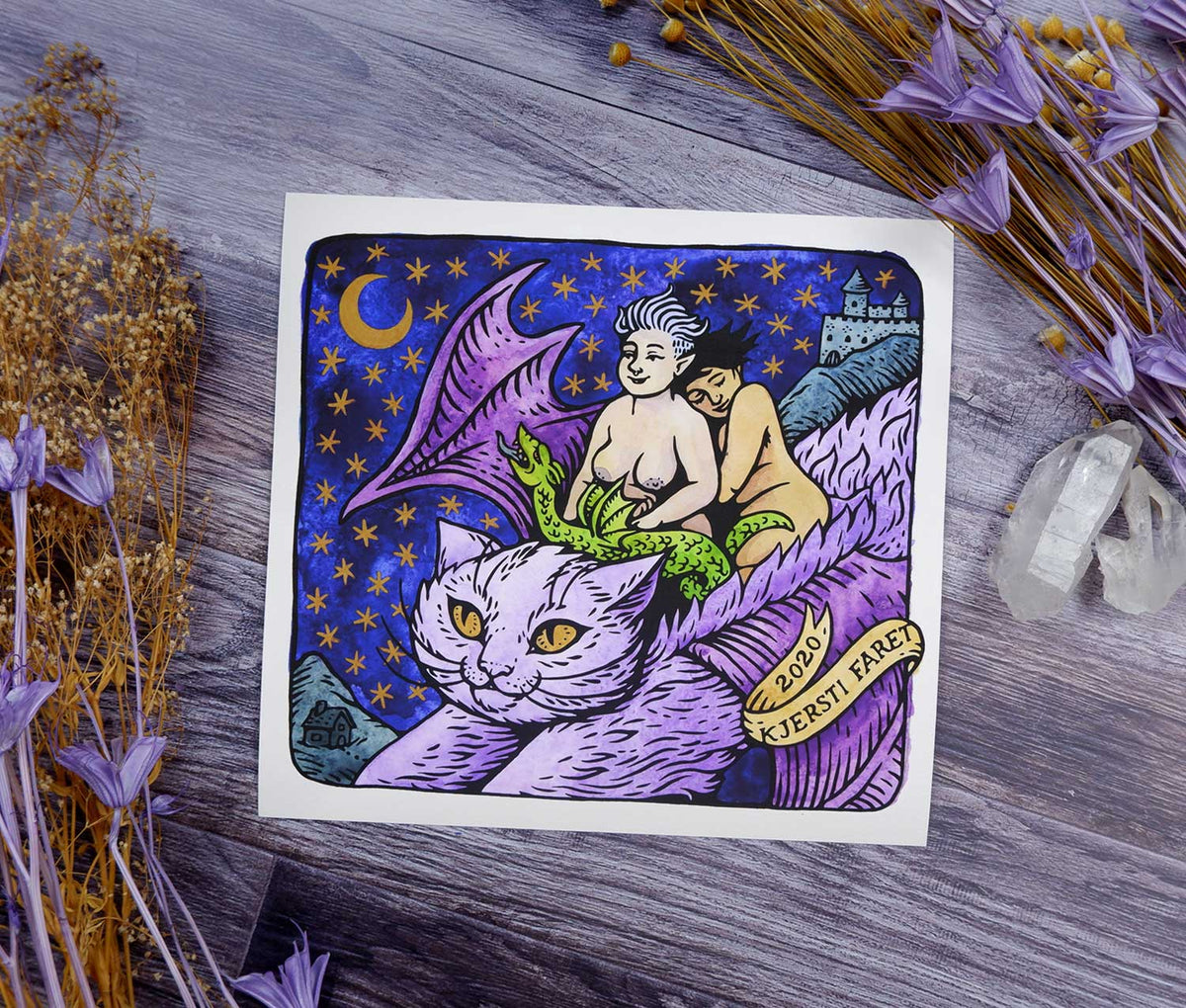 As Long As I'm With You - Fine Art Print