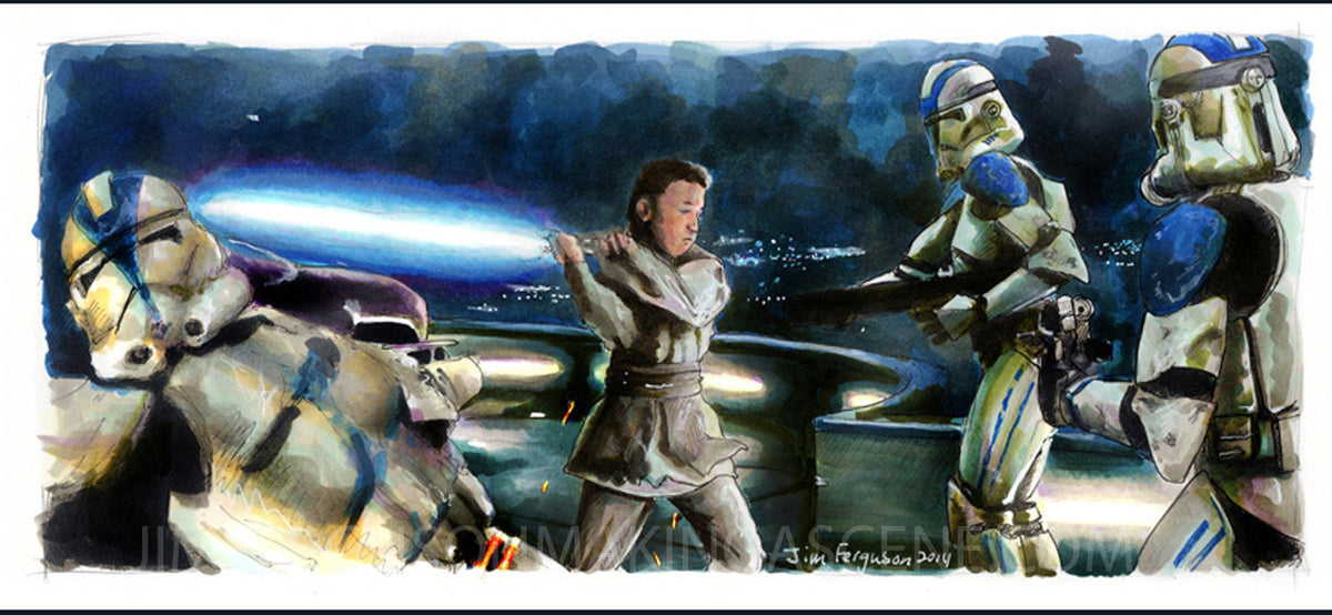 Star Wars - Jim Ferguson Print