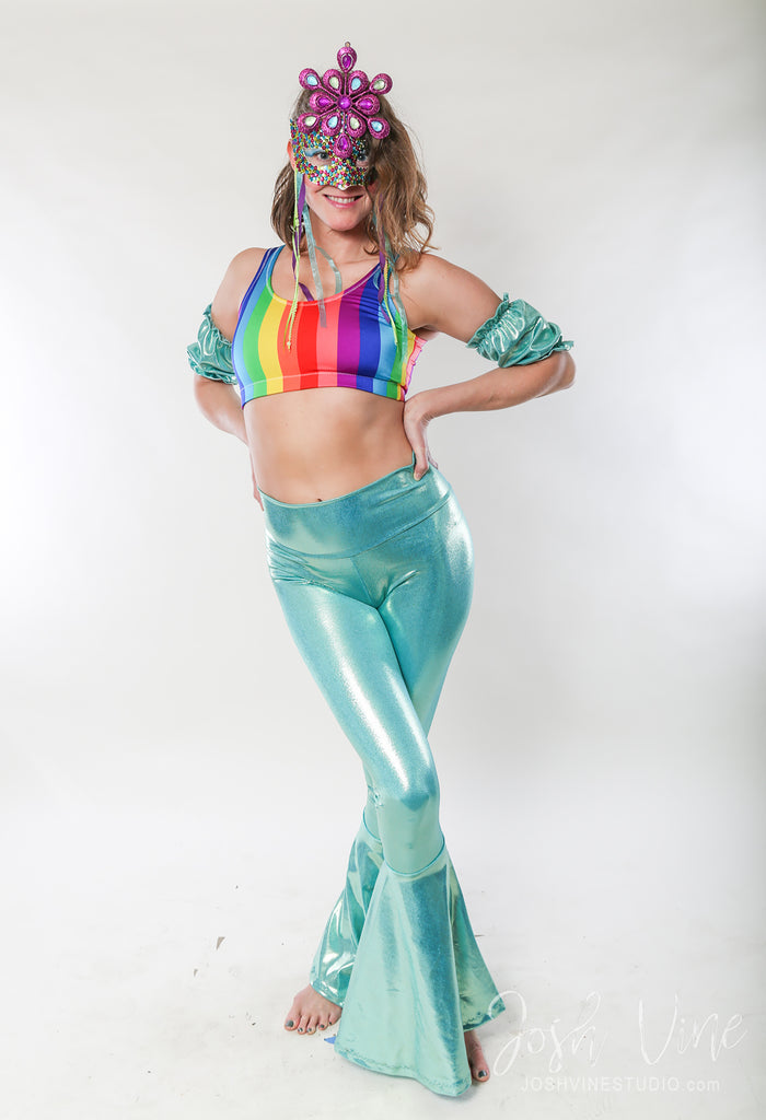 Sea Foam Bell Bottoms