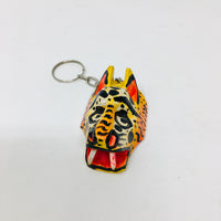 Wood Carved and Painted Mask Key Chains (ALL)