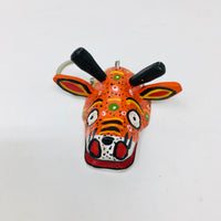 Wood Carved and Painted Mask Key Chains (ALL)