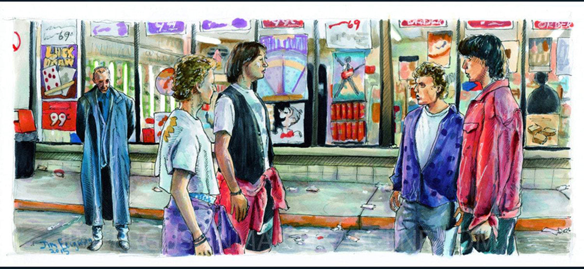 Bill and Ted - Jim Ferguson Print
