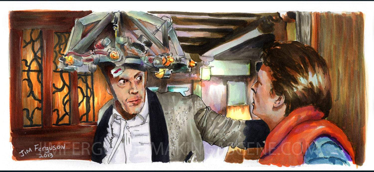 Back To The Future - Jim Ferguson Print