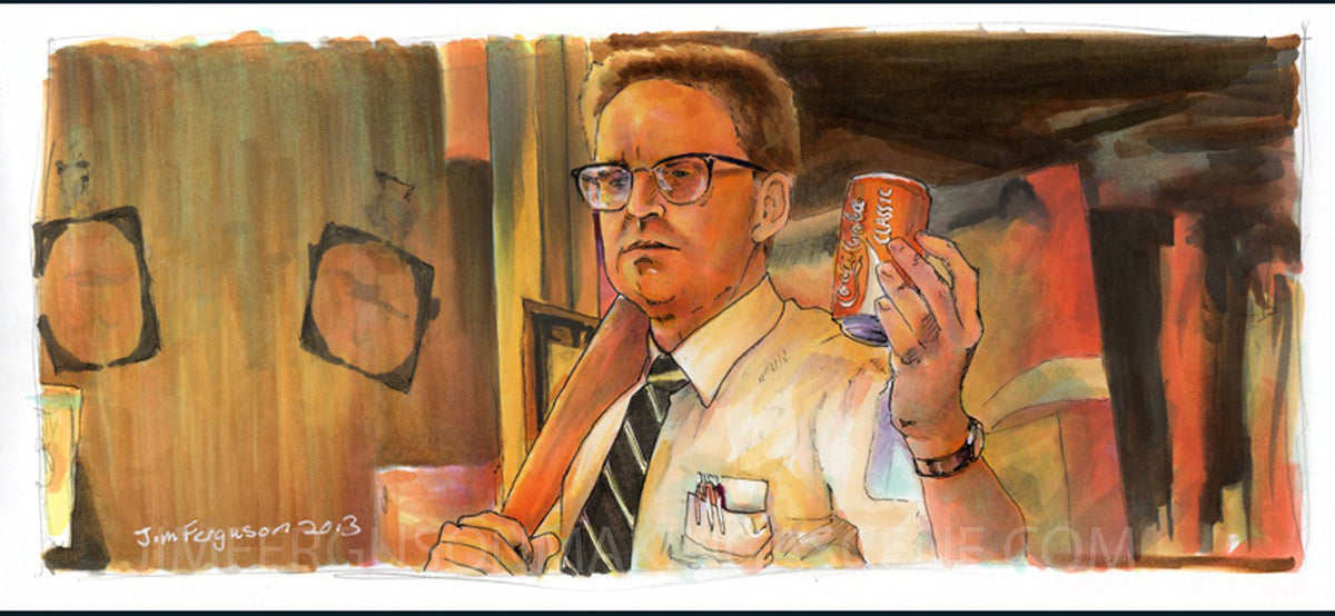 Falling Down - Jim Ferguson Print