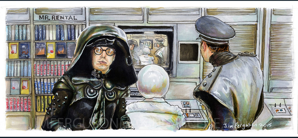 Spaceballs - Jim Ferguson Print