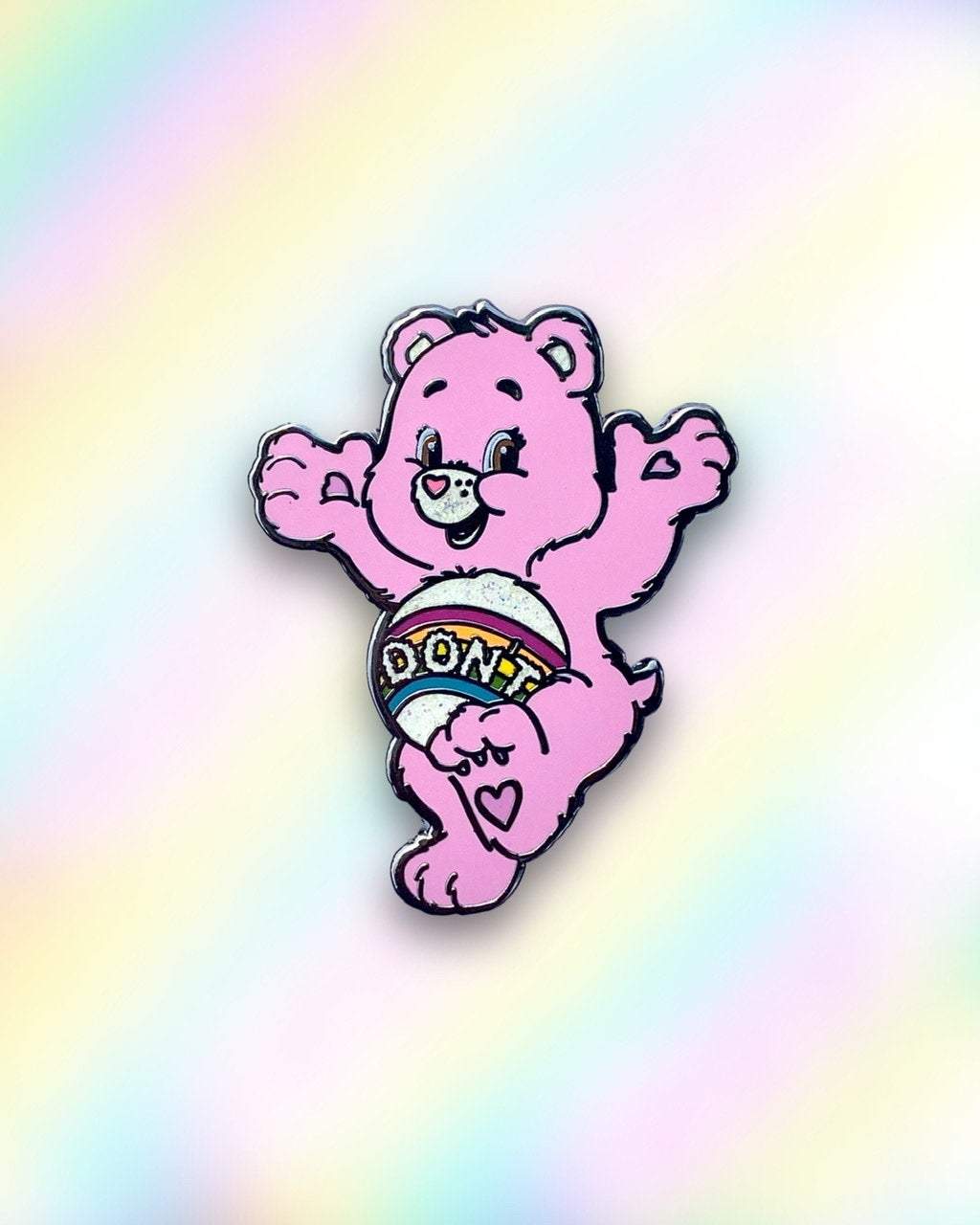 Don't Care Bear Enamel Pin