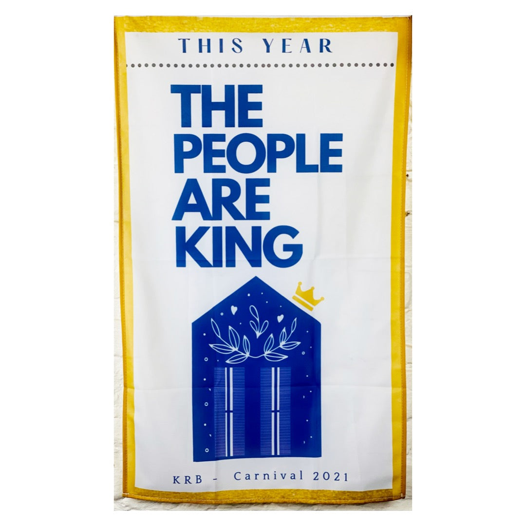 People Are King Flag