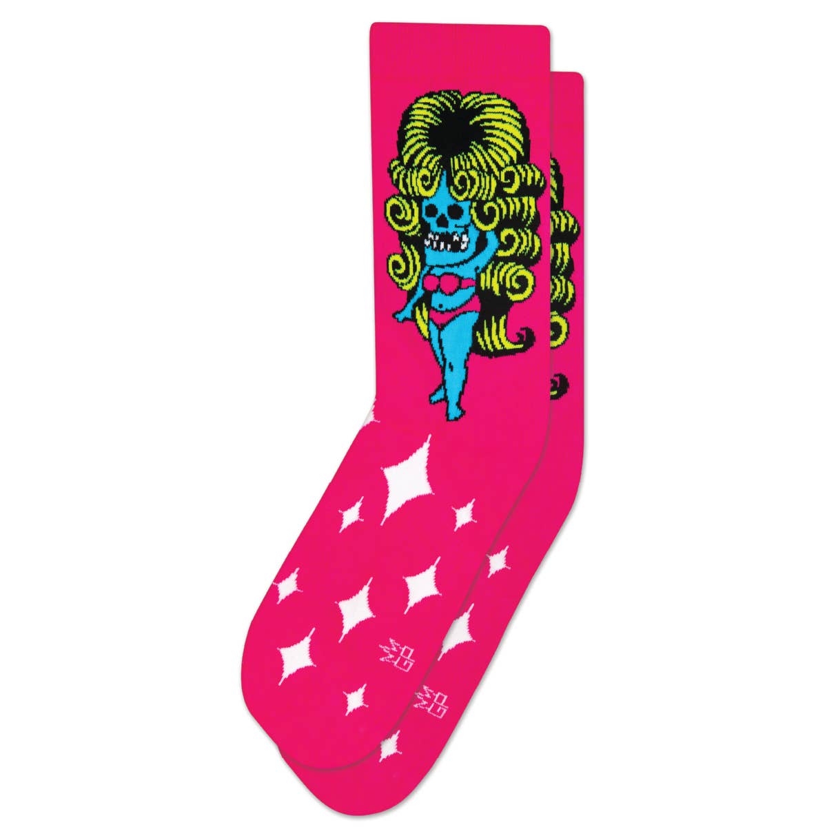 BIKINI BEEHIVE Dress Crew Socks
