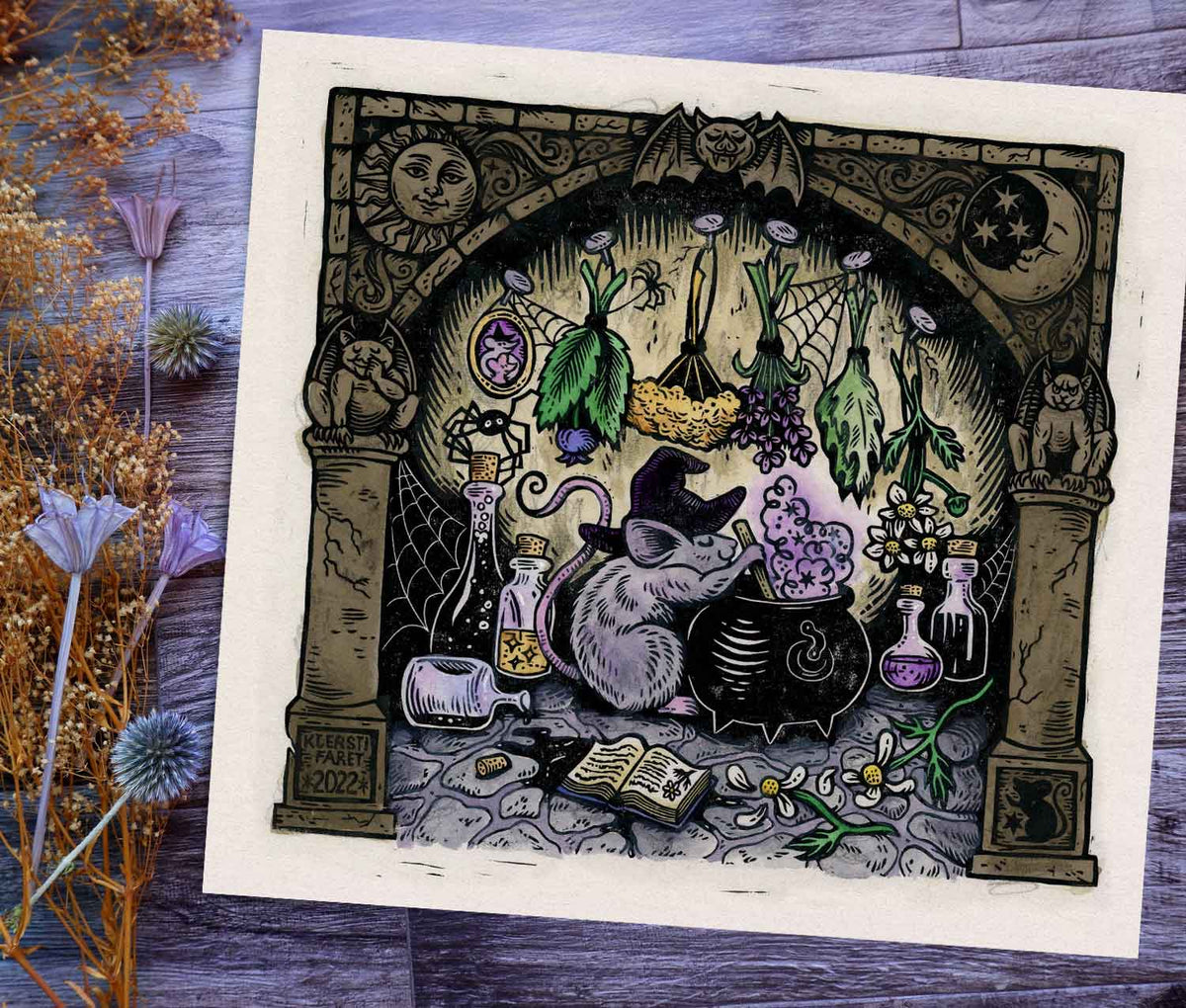 The Magic Studio- Fine Art Print