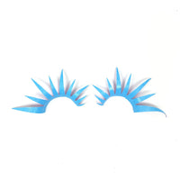 Matte Blue UV Lashes