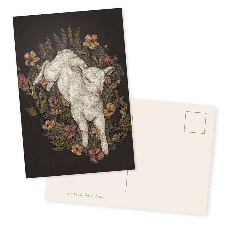 4” x 6” Lamb Postcard