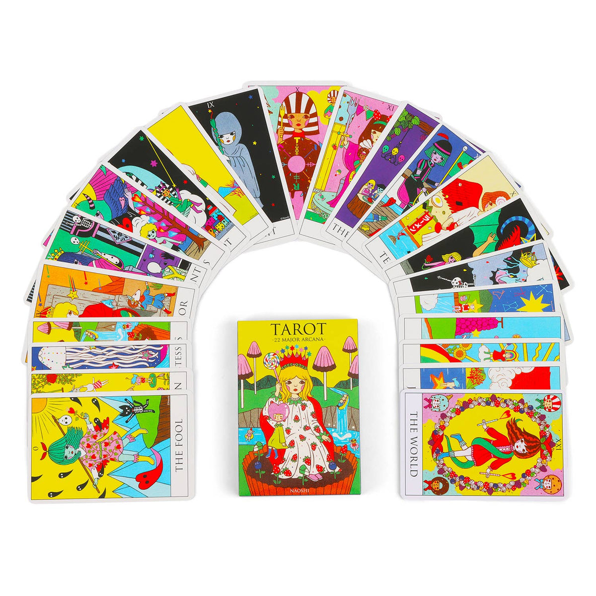 22 Major Arcana Tarot Deck