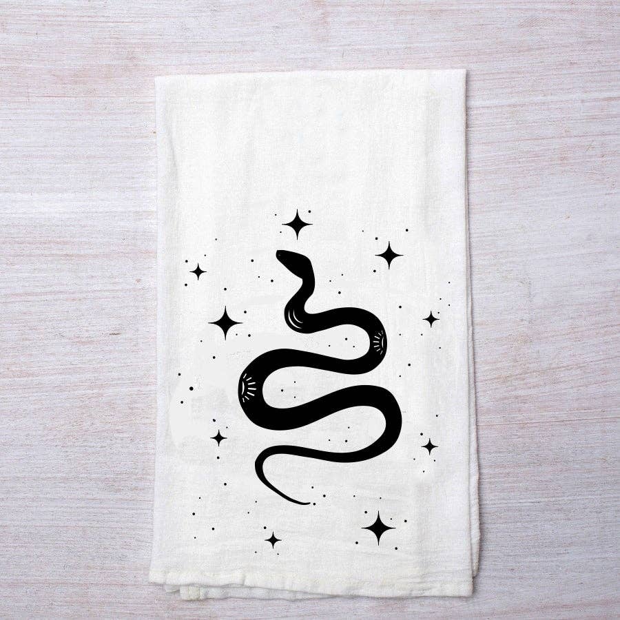 Snake Tea Towel