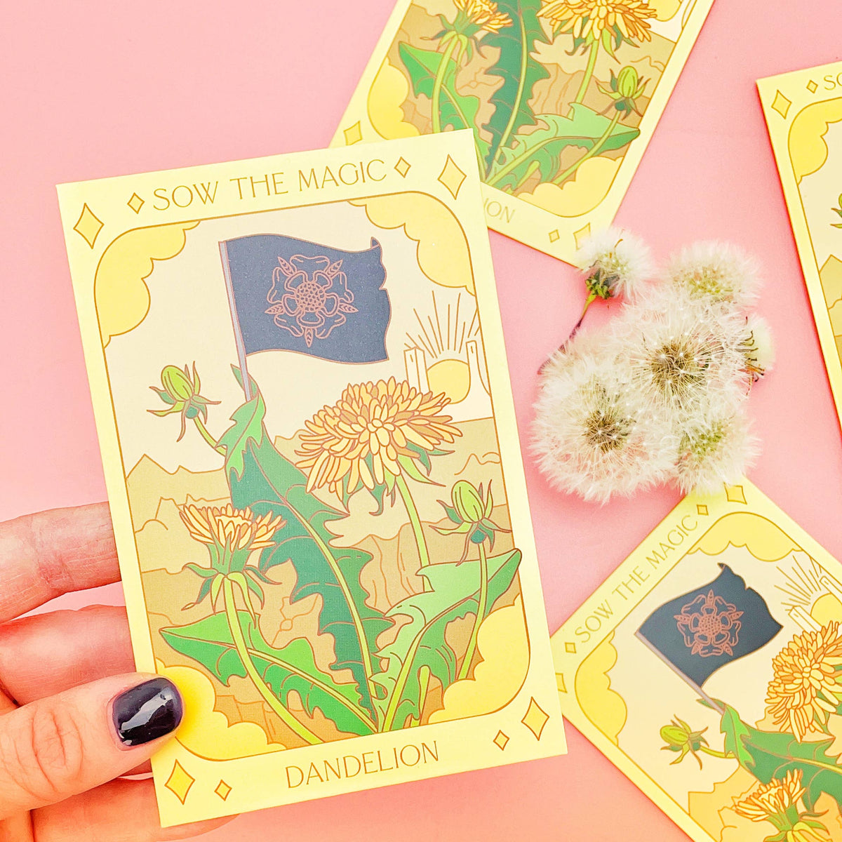 Dandelion Tarot Garden + Gift Seed Packet