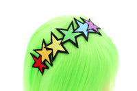 Super Cute Kawaii Rainbow Stars Womens Headband
