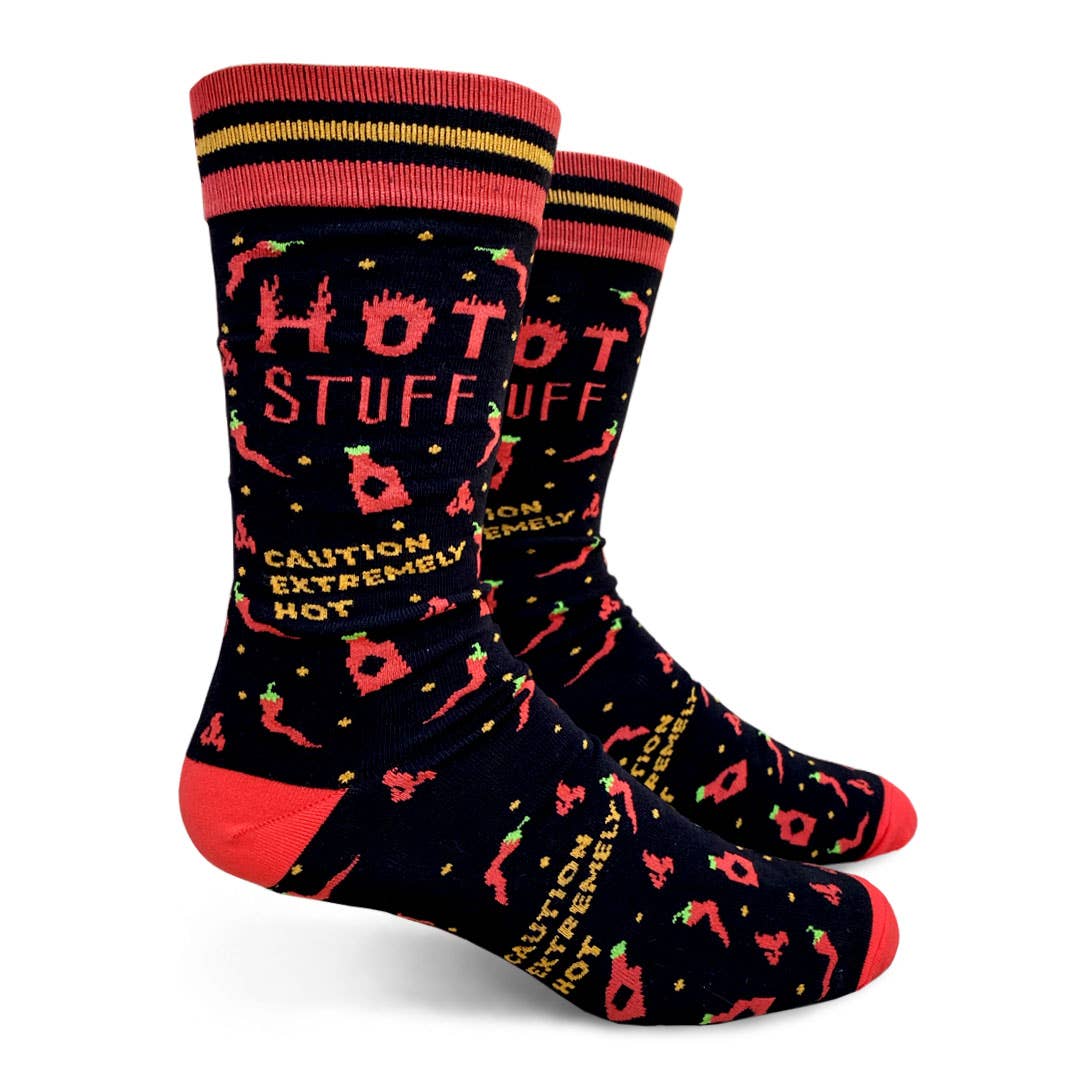 Hot Stuff Mens Crew Socks
