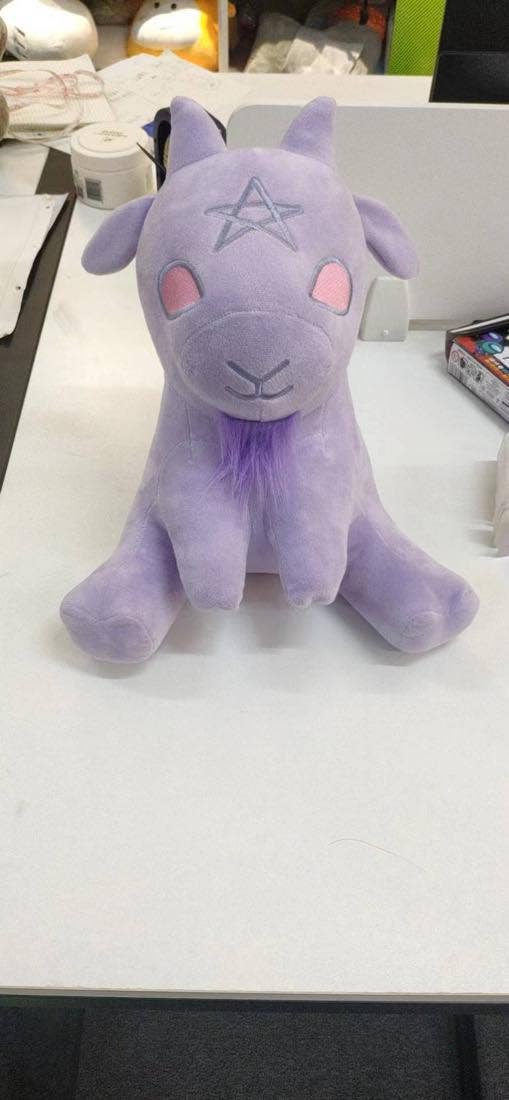 Lavender Pickety Pals - "Baphy" - Witchy Baby Goat Plushie