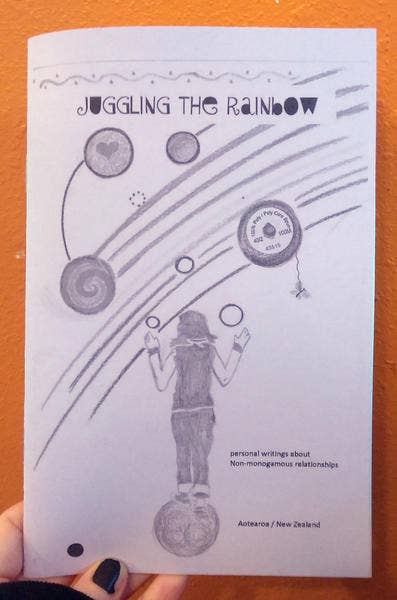 Juggling The Rainbow Zine #1: Non-Monogamous Relationships