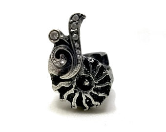 Ammonite Fossil Ring