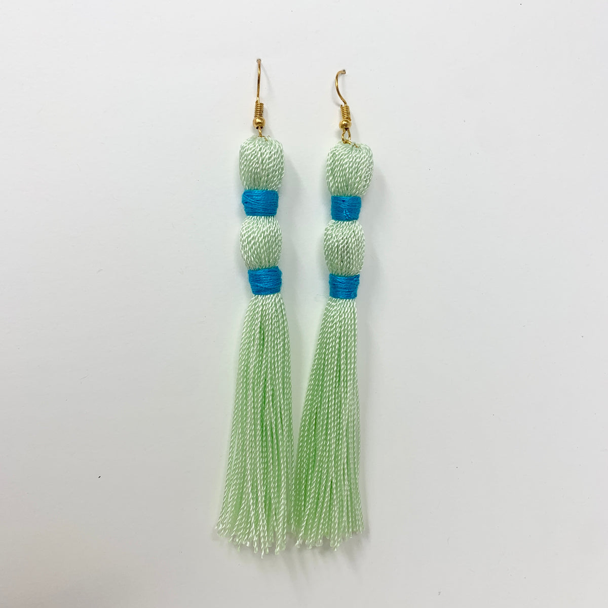 Pinch Tassel Earrings