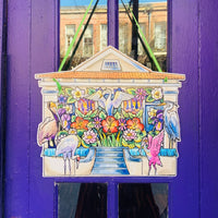 The Birds of Bulbancha House Float Door Hanger