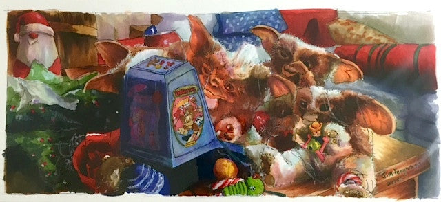 Gremlins Arcade - Jim Ferguson Print