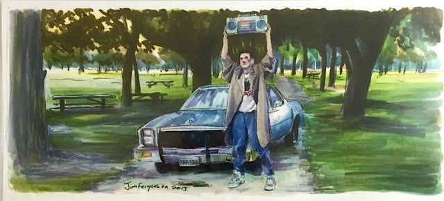Say Anything BoomBox Scene - Jim Ferguson Print