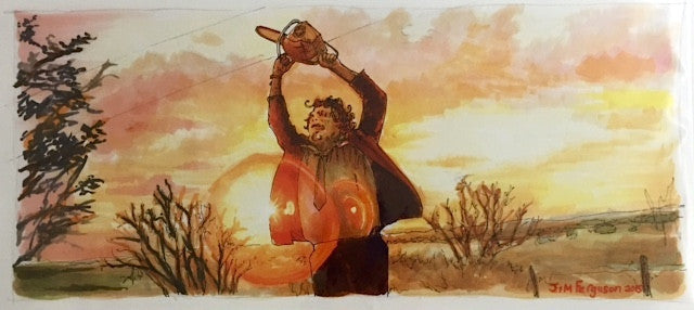 Texas Chain Saw Massacre - Jim Ferguson Print