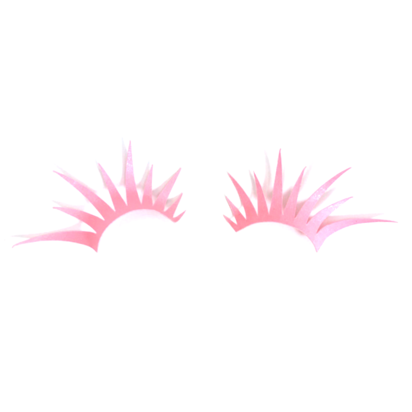 Pale Pink Lashes