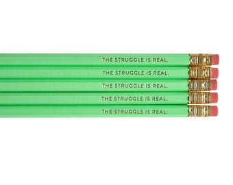 Huckleberry Letterpress Pencils - ALL