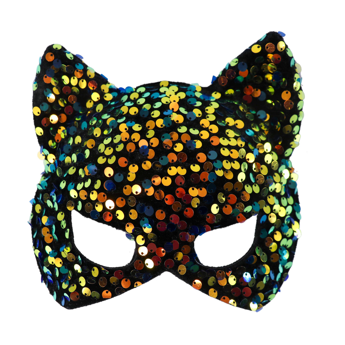 CAT SEQUINS MASK