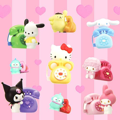 Sanrio Characters calling you Random Figure with Acryle Case